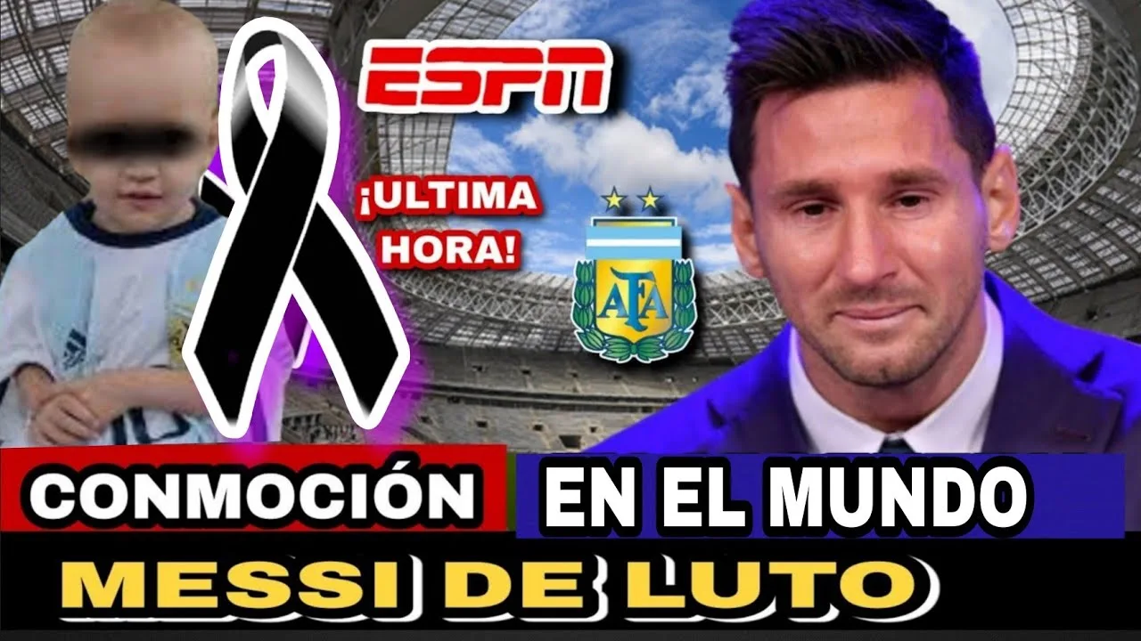 LEO MESSI SE VISTE DE LUTO, MILLONES LLORAN LA PÉRDIDA DE