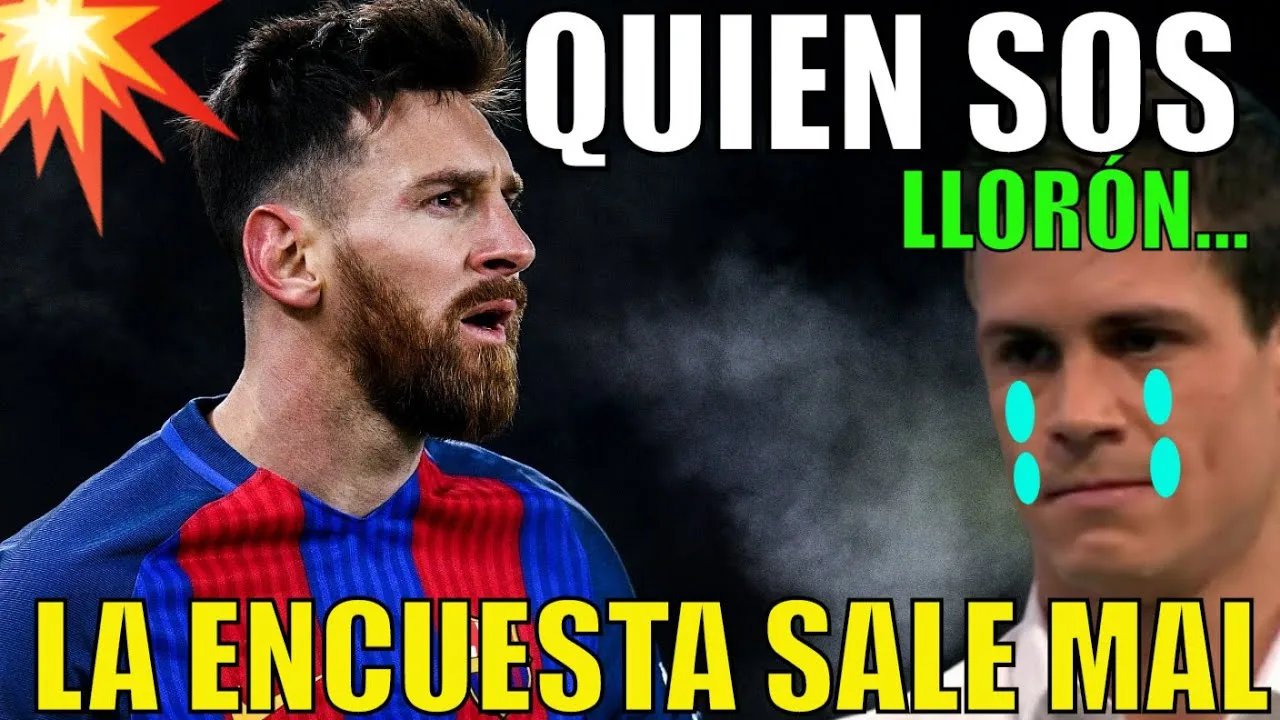 Leo MESSI hace LLORAR a EDU AGUIRRE EN DIRECTO en el