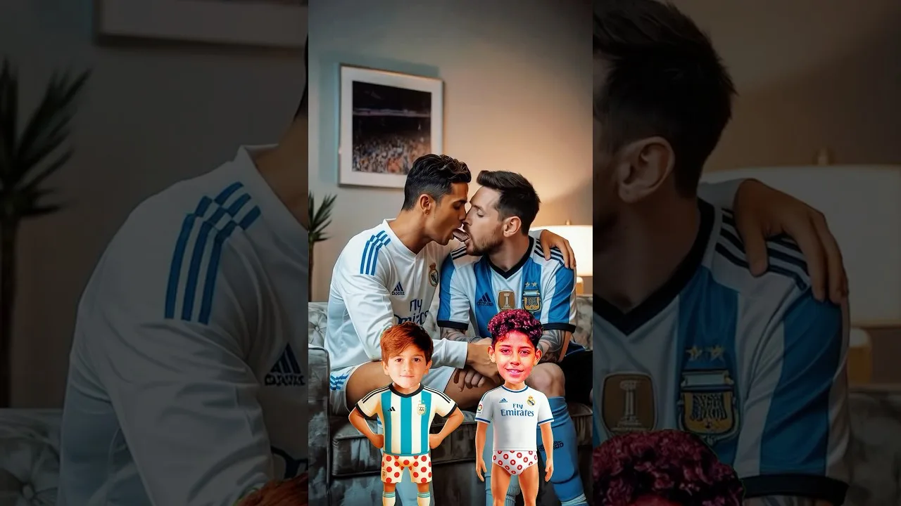 Quien Está Besando a Quien? Ronaldo vs Messi vs Junior vs Thiago