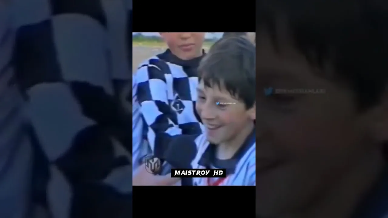 Lionel Messi'nin 8 Yaşındayken Maçtan Sonra Verdiği