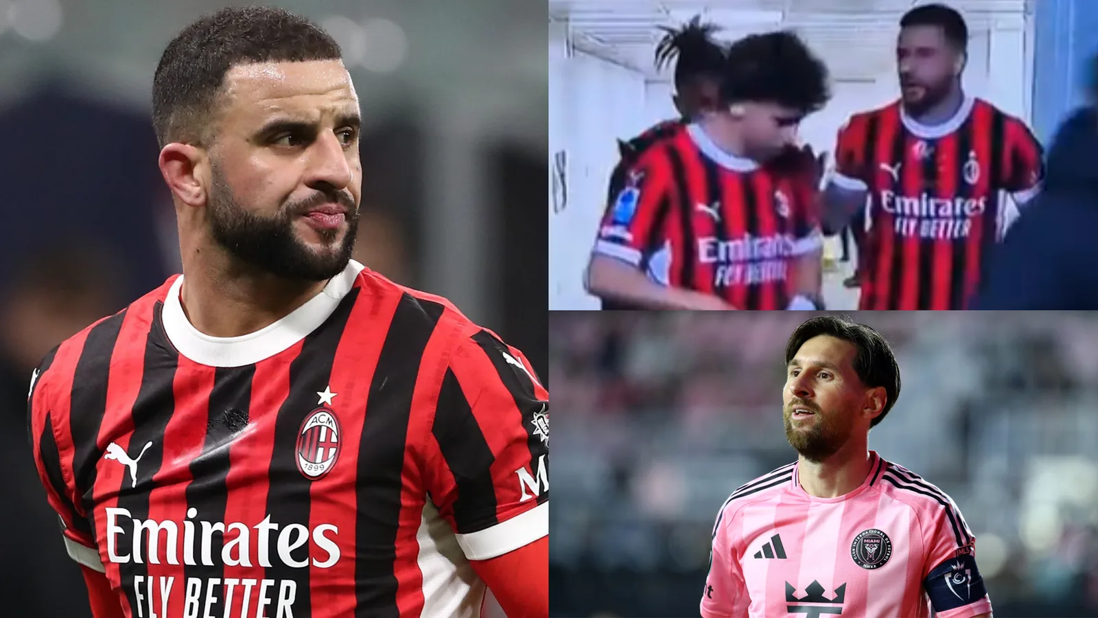 Kyle Walker explique «personne ici n’est un commentaire de Lionel Messi après une explosion en colère contre Joao Felix lors de la défaite de l’AC Milan contre Napoli