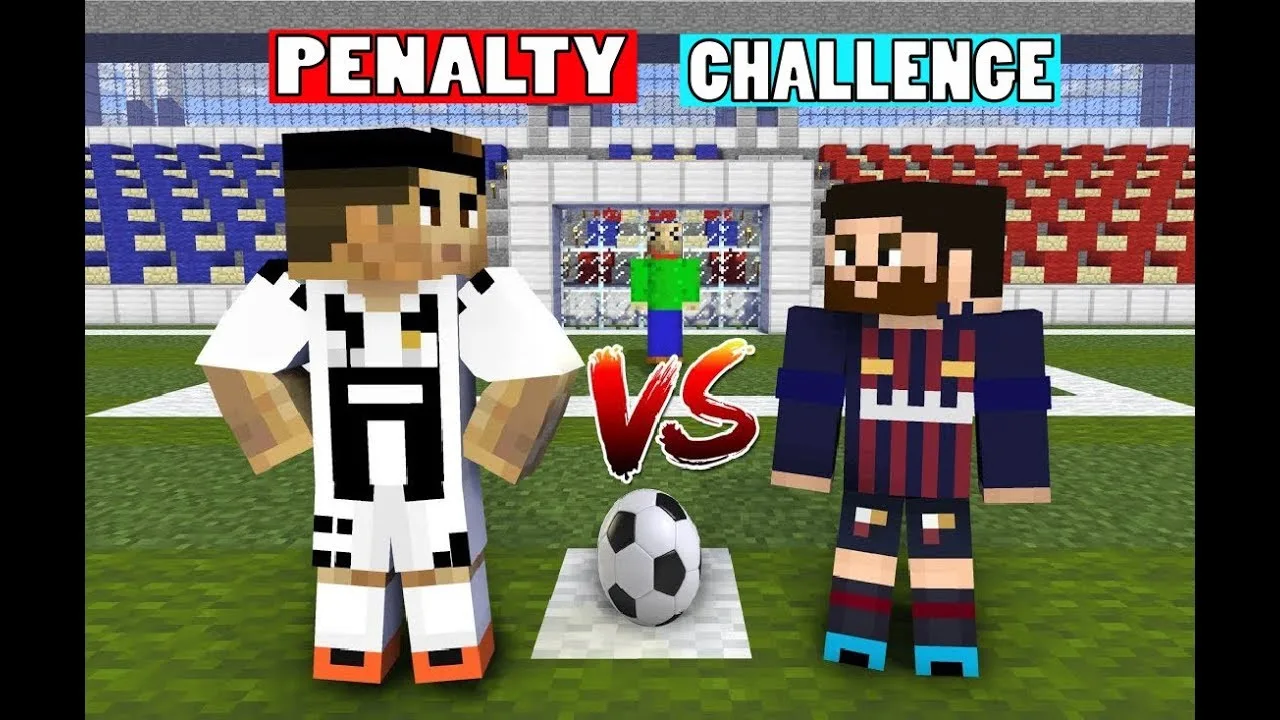 Monster School : Penalty Shoots with CRISTIANO RONALDO, LEO