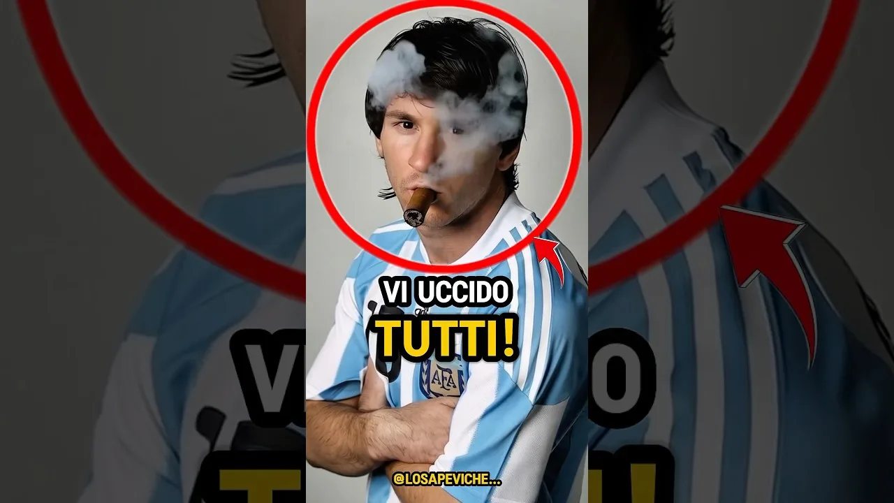 Leo Messi si è trasformato in un Gangster in America 😱