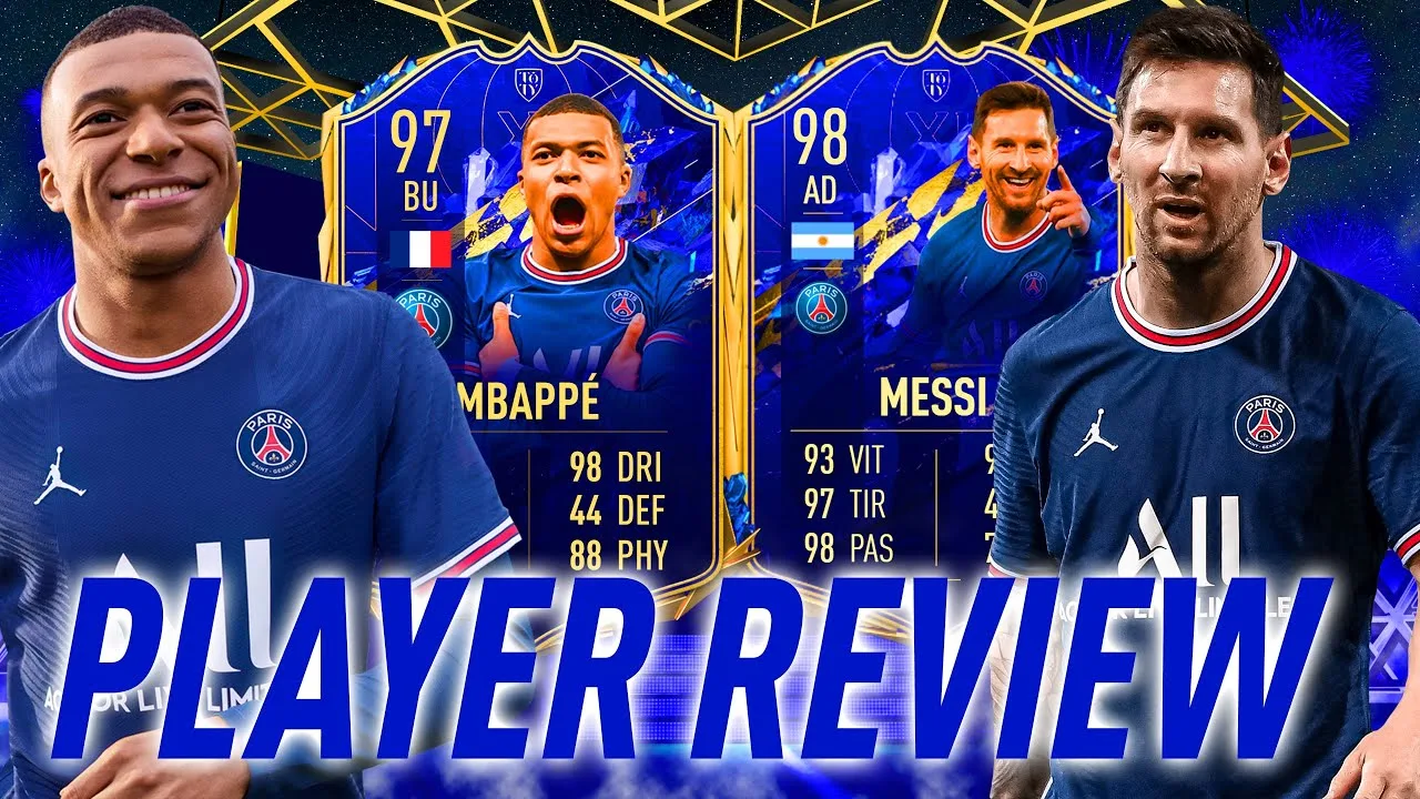 JE JOUE AVEC KYLIAN MBAPPÉ ET LIONEL MESSI (TOTY)   |