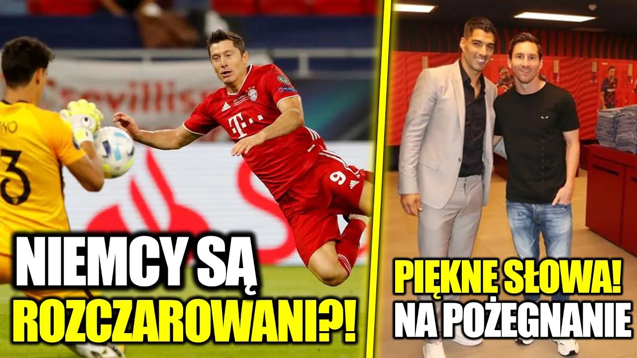 Robert Lewandowski OCENIONY przez Niemców! Leo Messi mocno