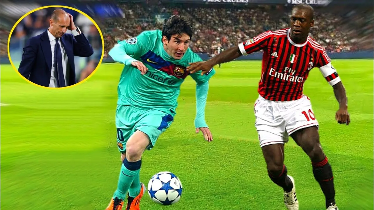 The Day Lionel Messi Destroyed Clarence Seedorf & Milan and
