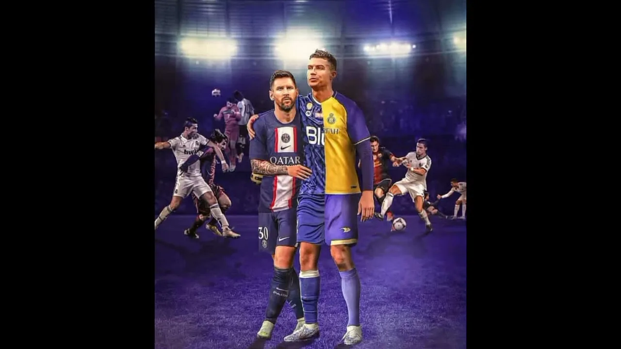 LEO MESSİ AND CRİSTİANO RONALDO.