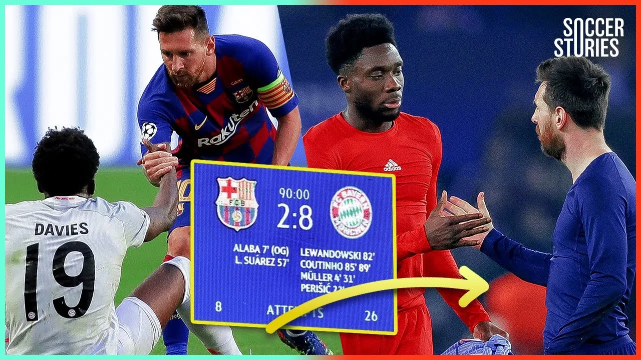 Alphonso Davies CUMPLIÓ SU SUEÑO gracias a Leo Messi