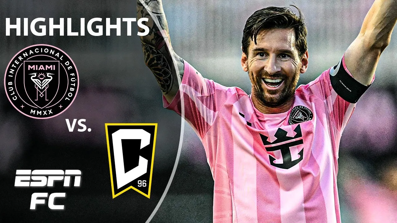Messi bat le record de but de l’Inter Miami 🚨 Inter Miami vs Columbus Crew | MLS FAITS MLS | ESPN FC