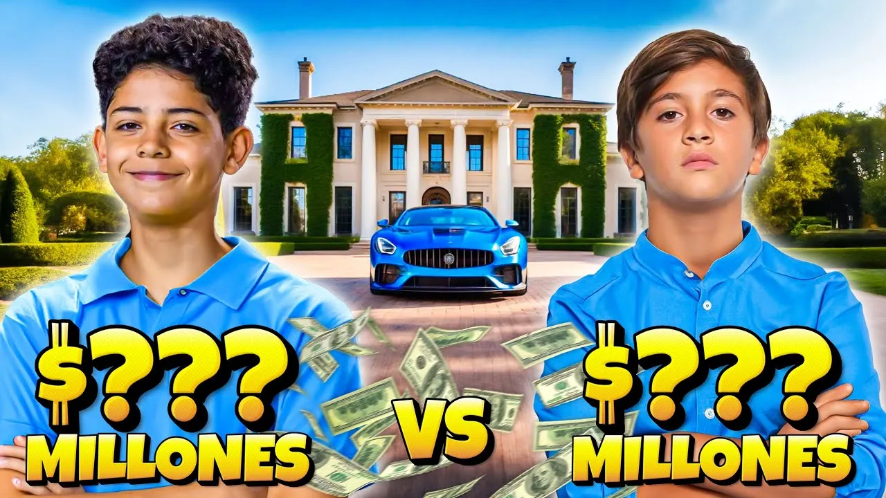 Thiago Messi vs Cristiano Ronaldo Jr – Qui a la plus grande fortune?