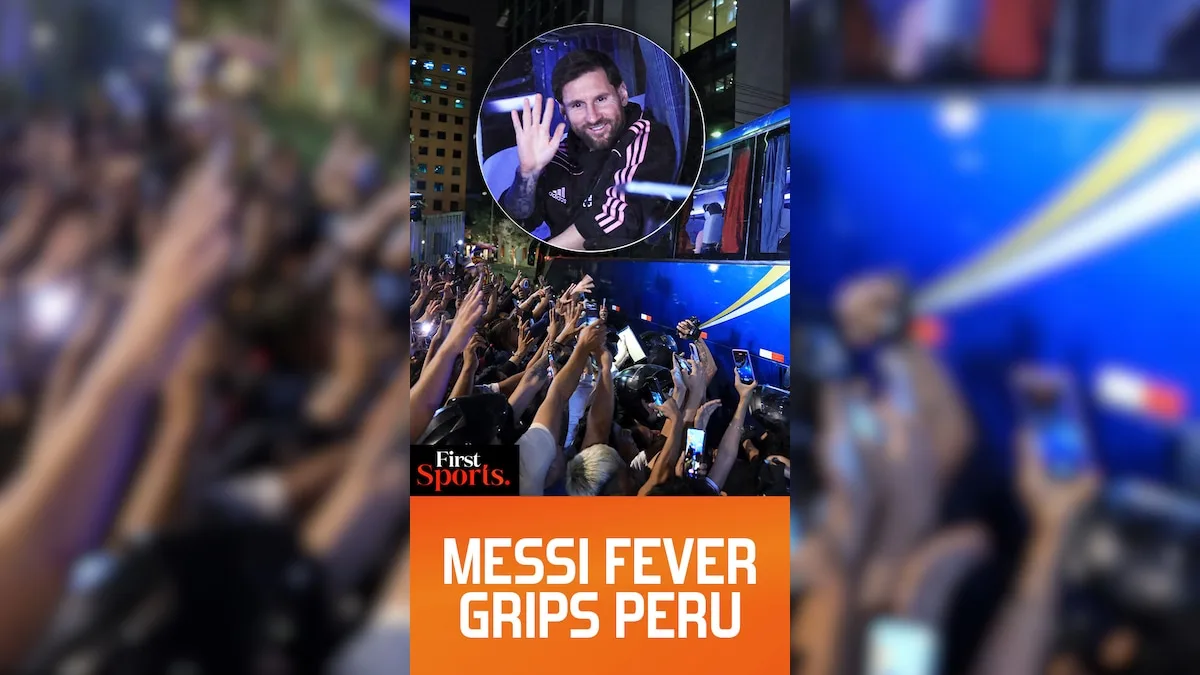 Lionel Messi accueilli par les fans du Pérou avant le match amical | Premiers sports avec Rupha Ramani