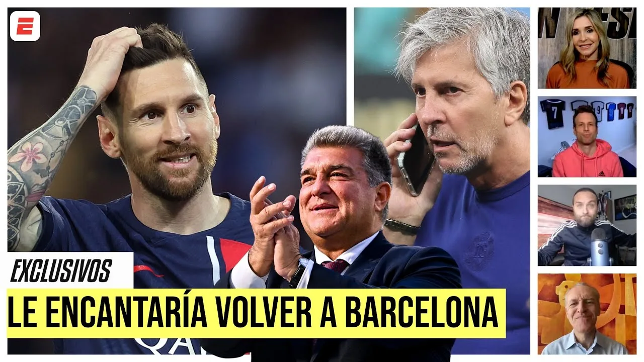 PURO HUMO La posible llegada de MESSI A BARCELONA. Jorge
