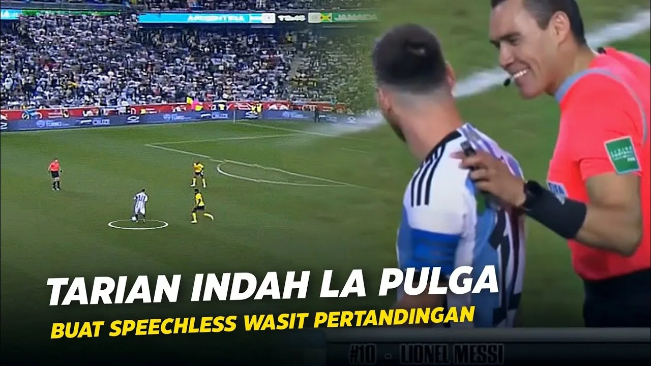 Itu Gol Yang Keren Mes !! Lihatlah Reaksi Wasit Pertandingan
