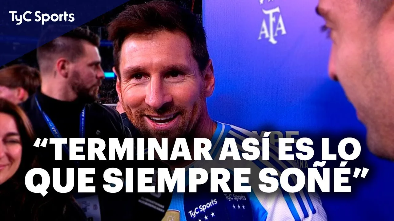 La parole de Messi après son dernier match pour les qualifications dans le pays avec l’équipe nationale argentine