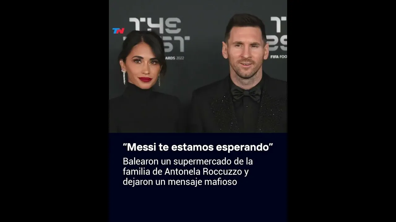 ESCALOFRIANTE MENSAJE MAFIOSO A LIONEL MESSI I #Shorts