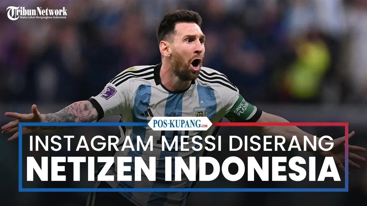 Akun Instagram Lionel Messi Diserang Netizen Indonesia: