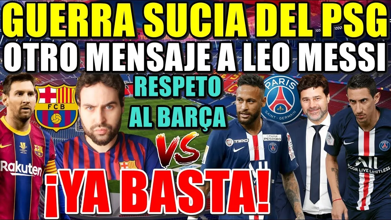 ¡YA BASTA! JUEGO SUCIO del PSG con LEO MESSI – Están