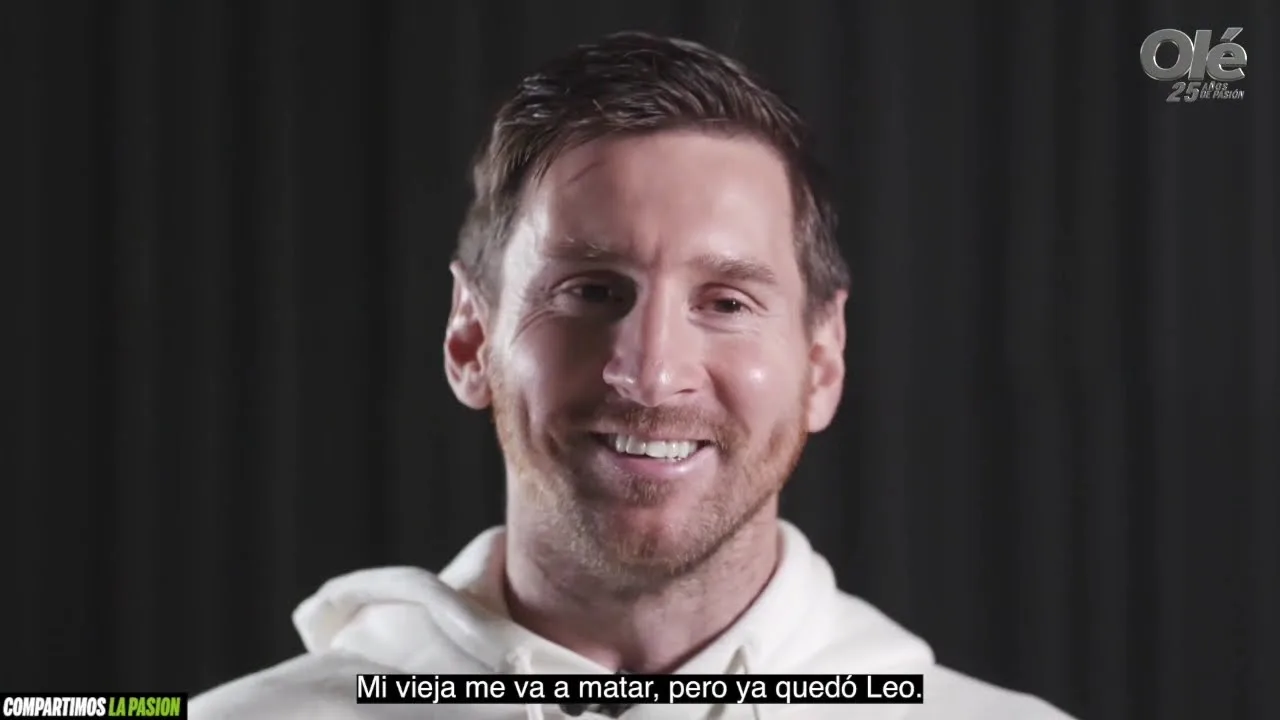 ¿Lio o Leo?: Lionel Messi despeja las dudas