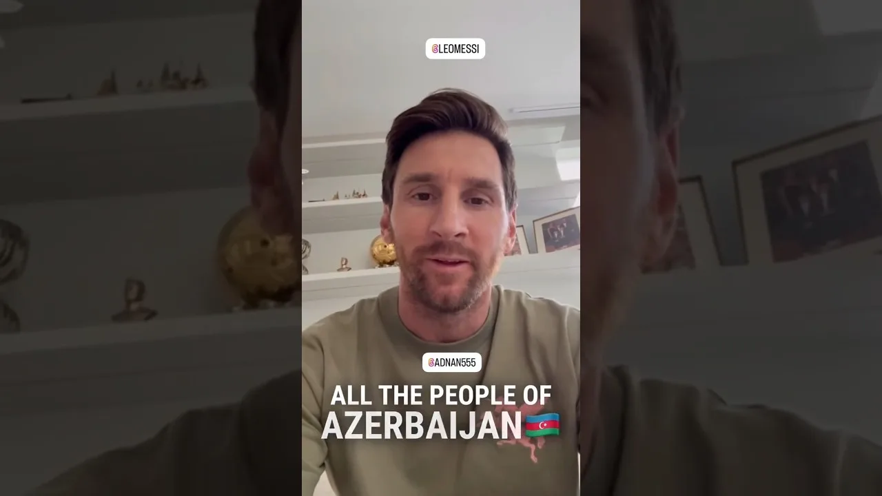 🗣Leo Messi Millimizi təbrik etdi✍️🏻 #stadionaz #minifutbol #leomessi #azerbaijan #worldcup #leo
