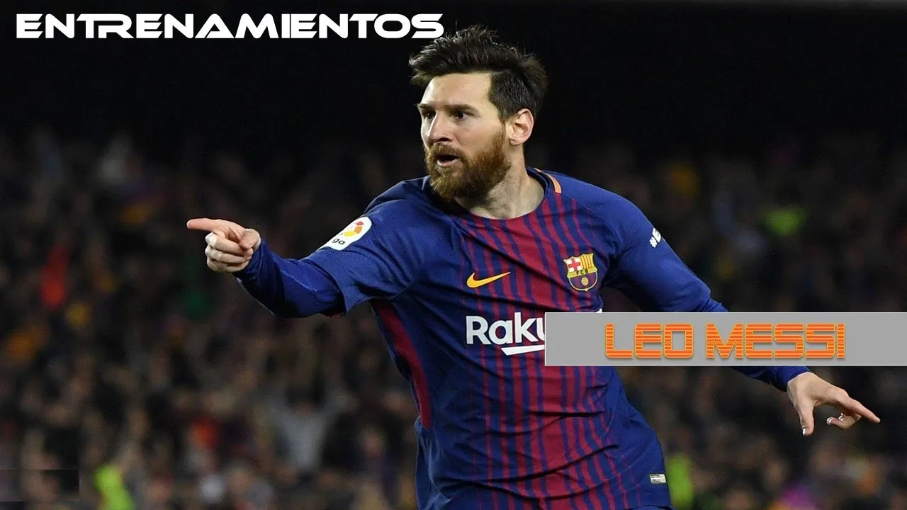 Leo Messi entrenamientos en el FC Barcelona y otras