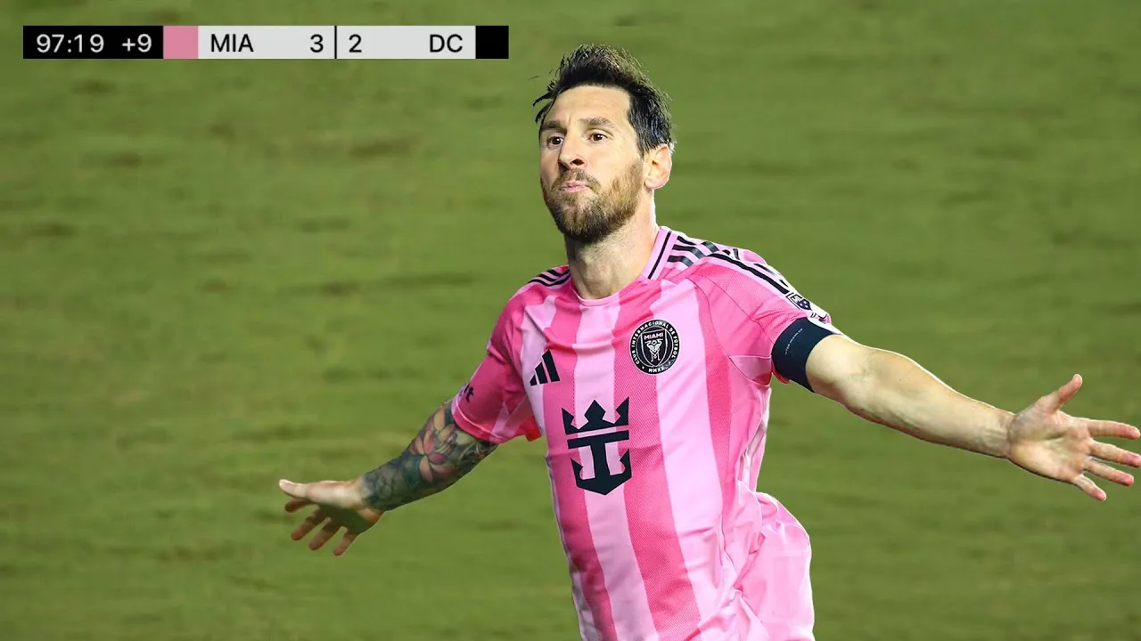 Messi contre DC United | 2 buts, assistance folle et spectacle de noix de muscade ! 🔥🐐 | 20/09/2025
