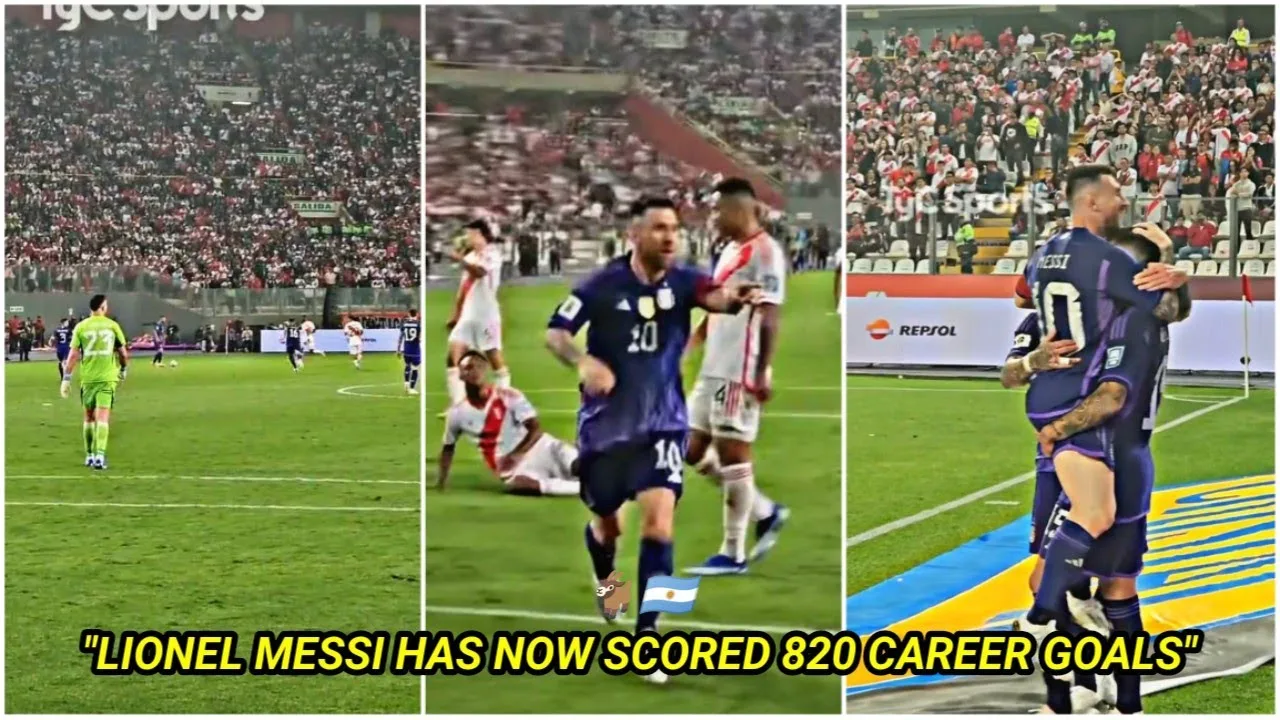 CRAZY scenes as Leo Messi scores 2 goals to secure Argentina
