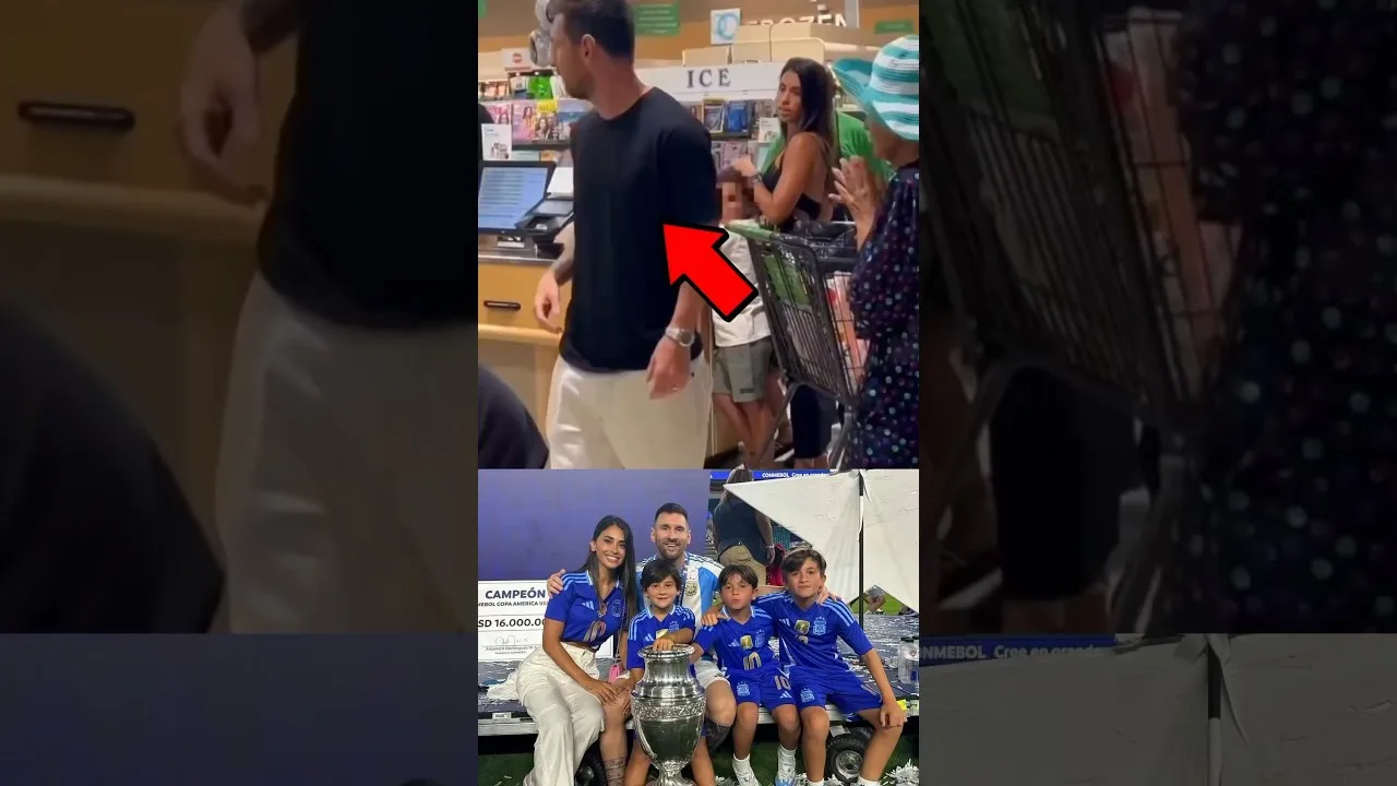 É assim que Messi educa seus filhos