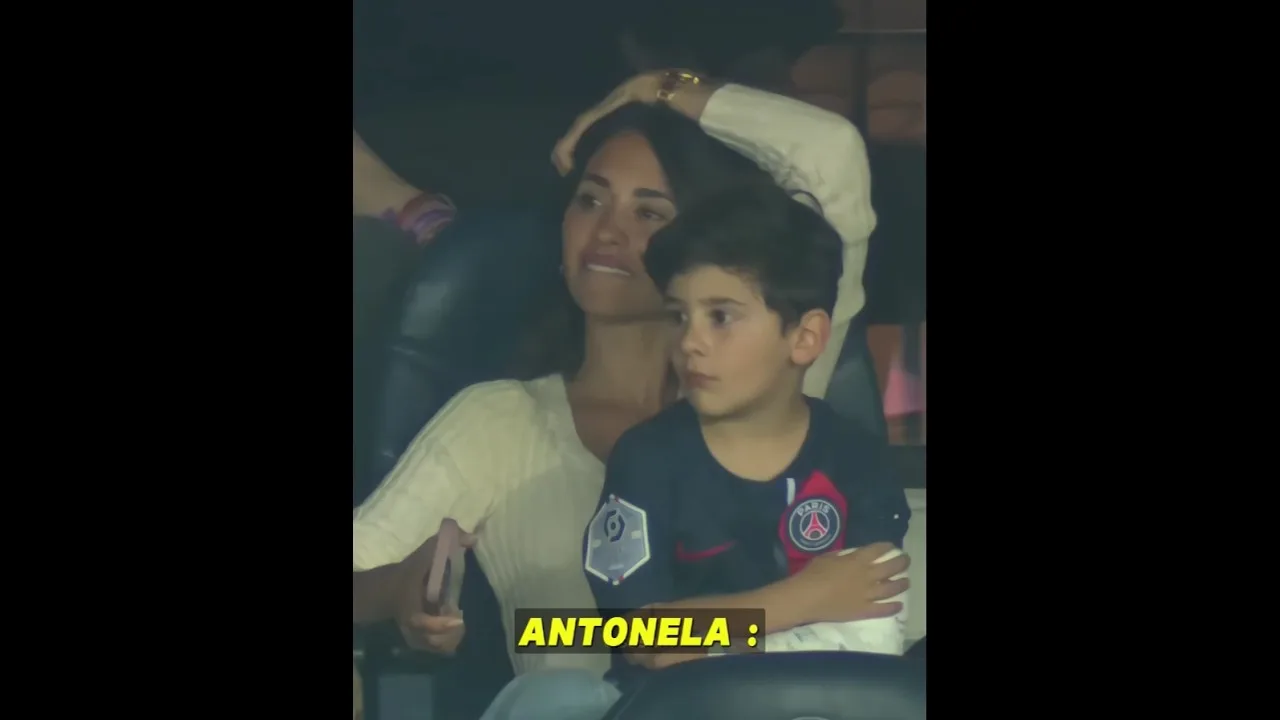 Moments mignons de Messi et Antonela ❤️