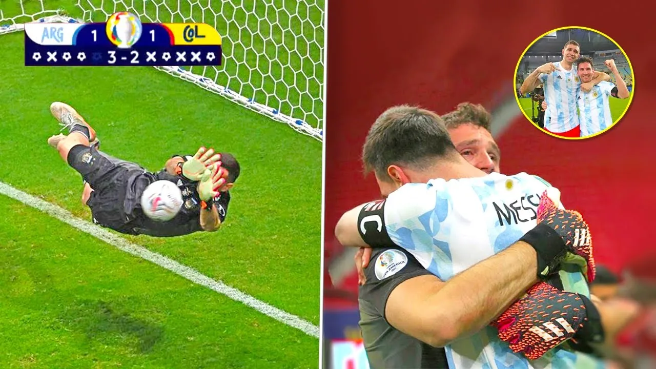 The day Emiliano Martínez made Lionel Messi happy