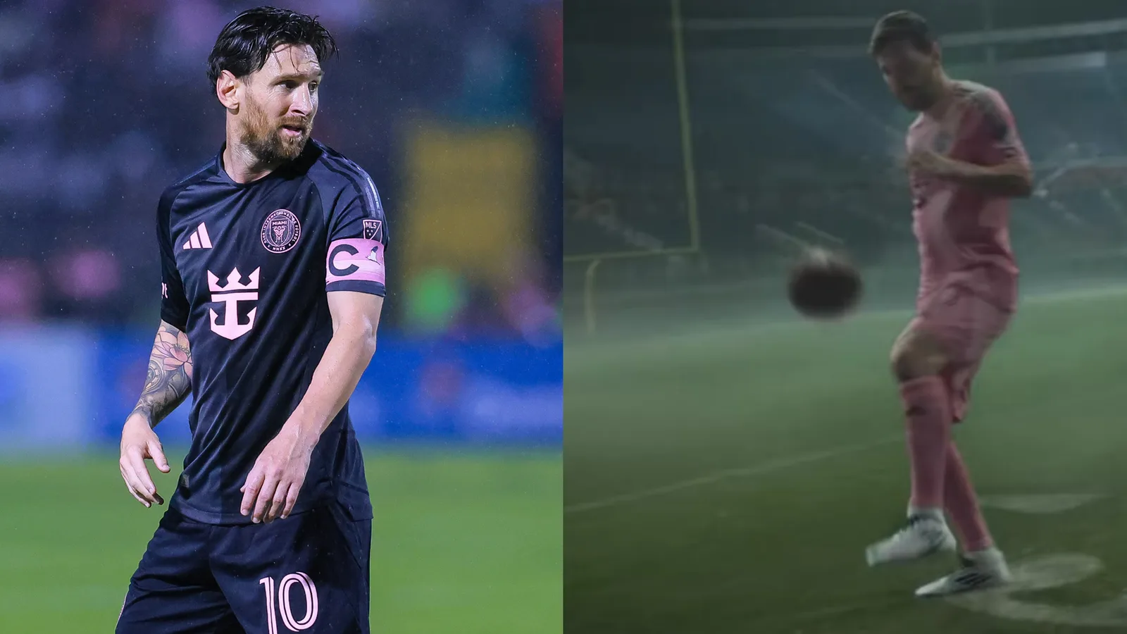 Vidéo: Super Bowl Lionel Messi! Inter Miami Superstar garde-tas avec le football américain alors que MLS prend le relais de la NFL
