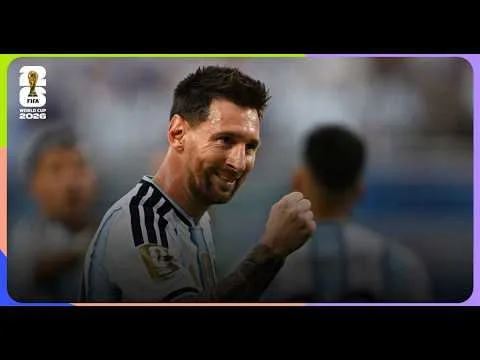 But d’ouverture de Lionel Messi | Argentine 3-0 Algérie | Coupe du Monde de la FIFA 2026™