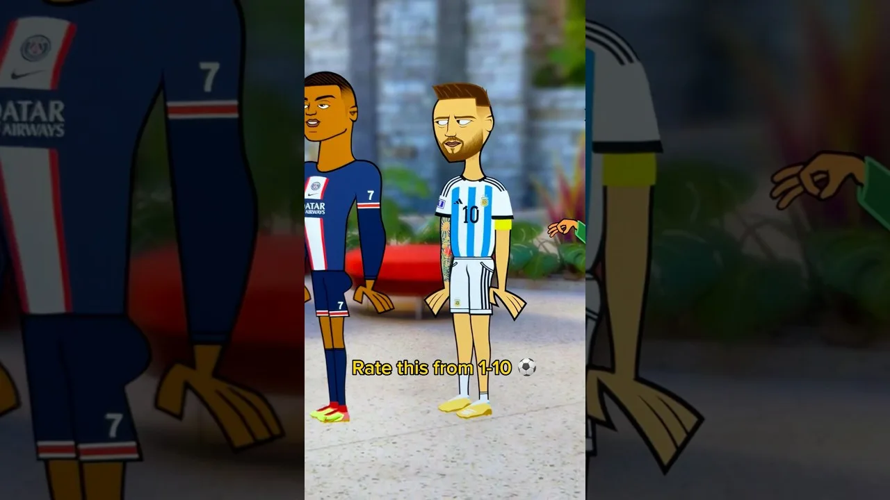 Leo Messi ⚽️ Total Drama Island 🏝️ Transformation #shorts