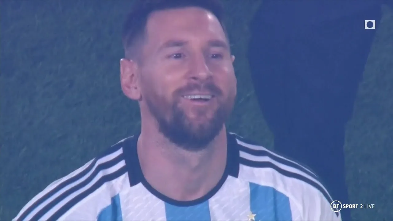 Lionel Messi in tears  | Amazing emotion as Argentina