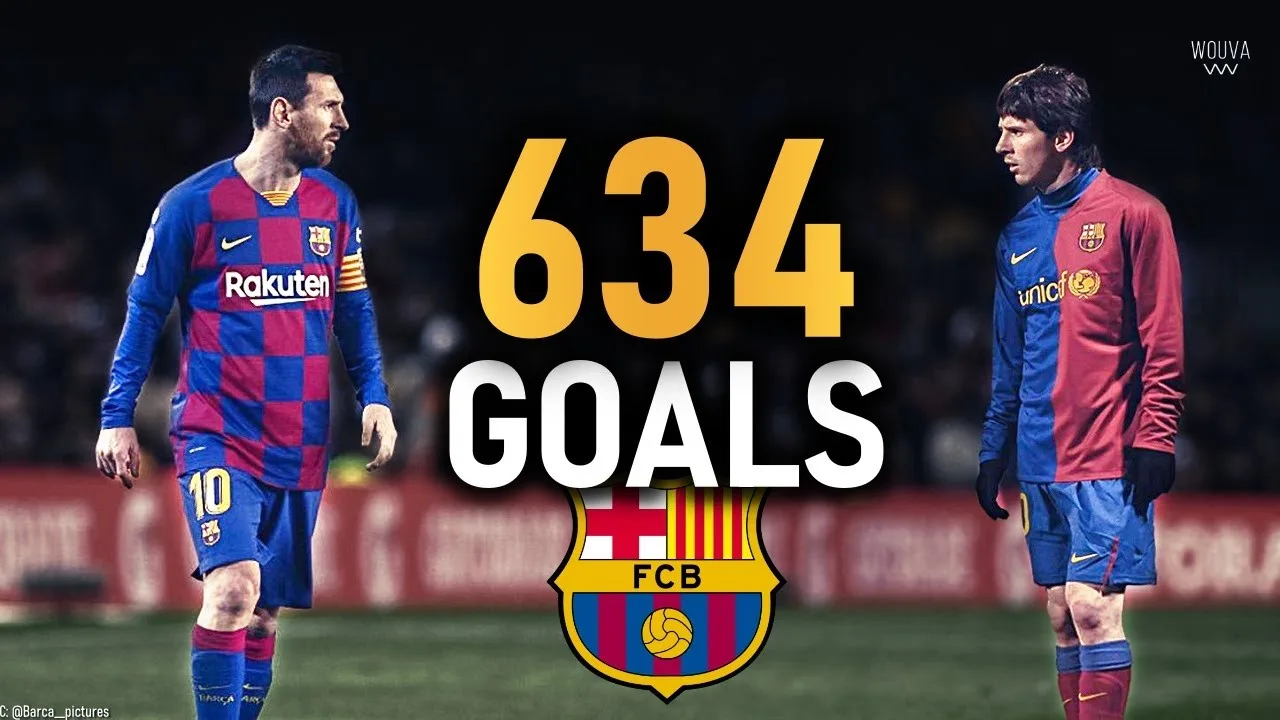 Lionel Messi – All 634 Goals for Barcelona (2004-2020) | HD