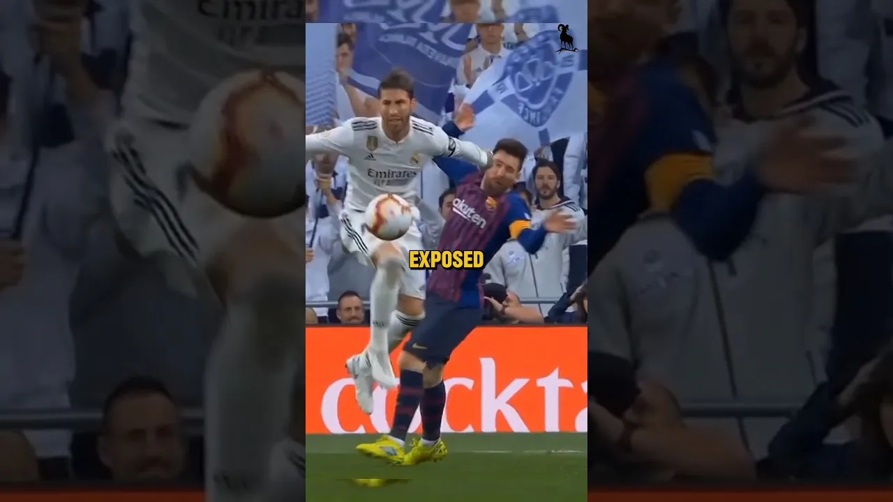 Les premiers mots de Messi à Ramos étaient fous😅🔥 #shorts