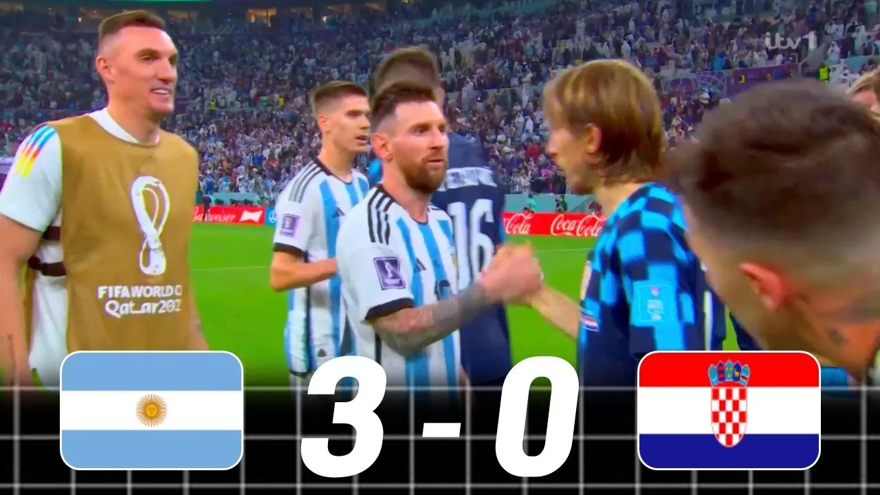 Lionel Messi Revenge on Luka Modric and Croatia In The World