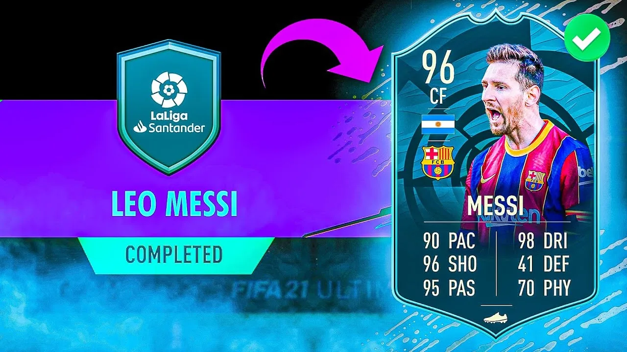 96 'POTM' MESSI SBC CHEAPEST SOLUTION – #FIFA21 96