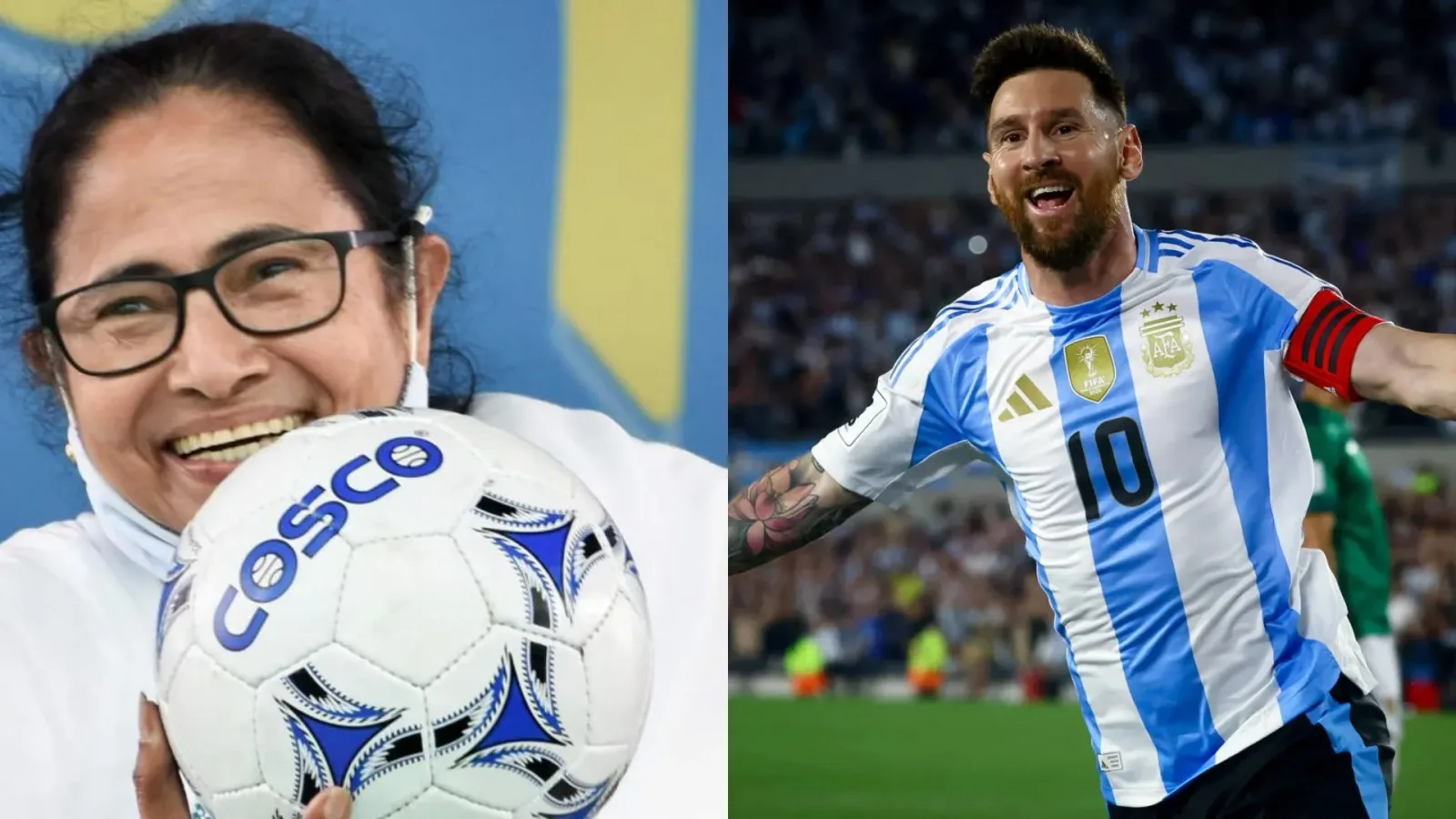 Mamata Banerjee reçoit un cadeau spécial de Lionel Messi, appelle la légende du football ‘artiste avec le bal’  »