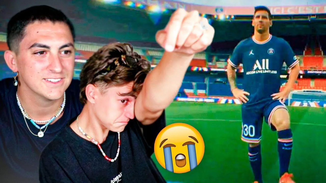 REACCIONANDO A LA PRESENTACIÓN DE MESSI EN EL PSG *ERIC