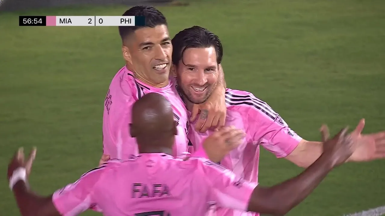 😎💪 Messi gol Blam après sa blessure | Inter Miami 2-0 Philadelphia Union | MLS 2025