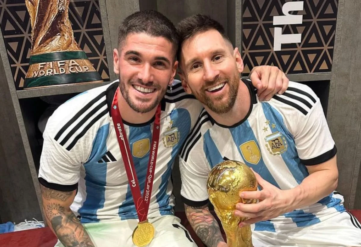 Rodrigo de Paul a montré son regard déraisonnable sur Instagram et Leo Messi ne l’a pas laissé passer: le commentaire de frai