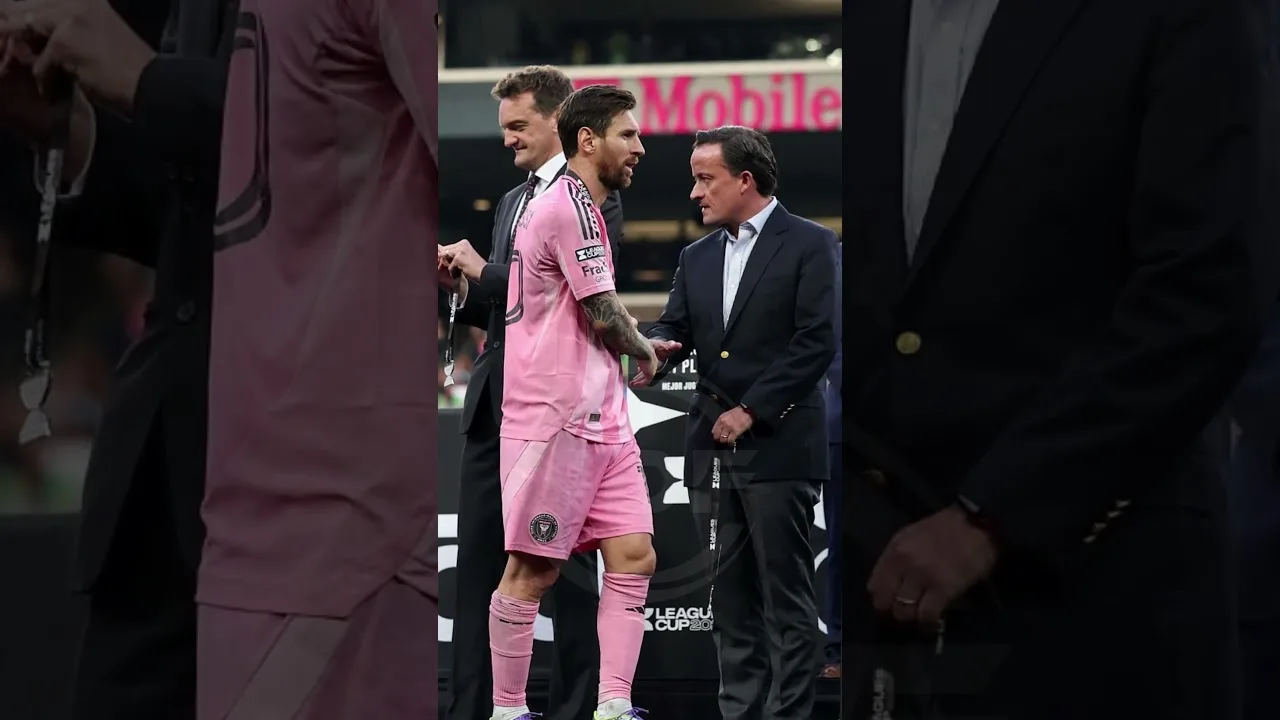 Leo Messi est un excellent exemple d’humilité 😭 #messi #LeoMessi #Intermiami #futbol #Lionelmessi