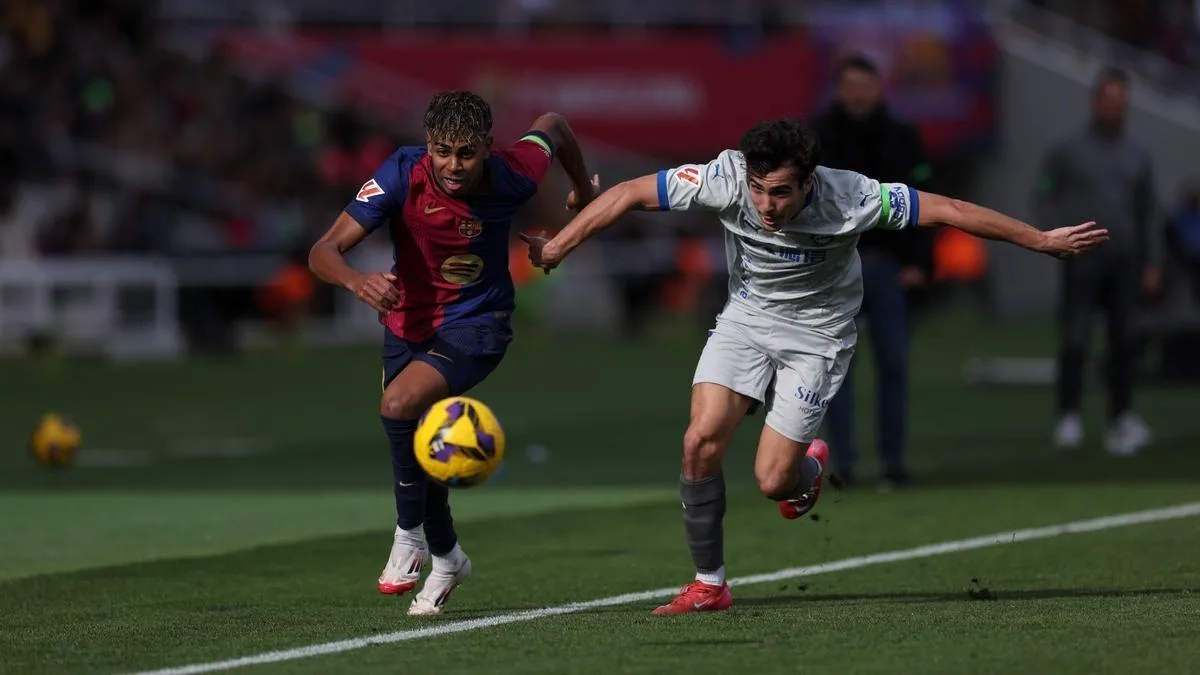 FC Barcelone | Lamine Yamal déguisé Leo Messi