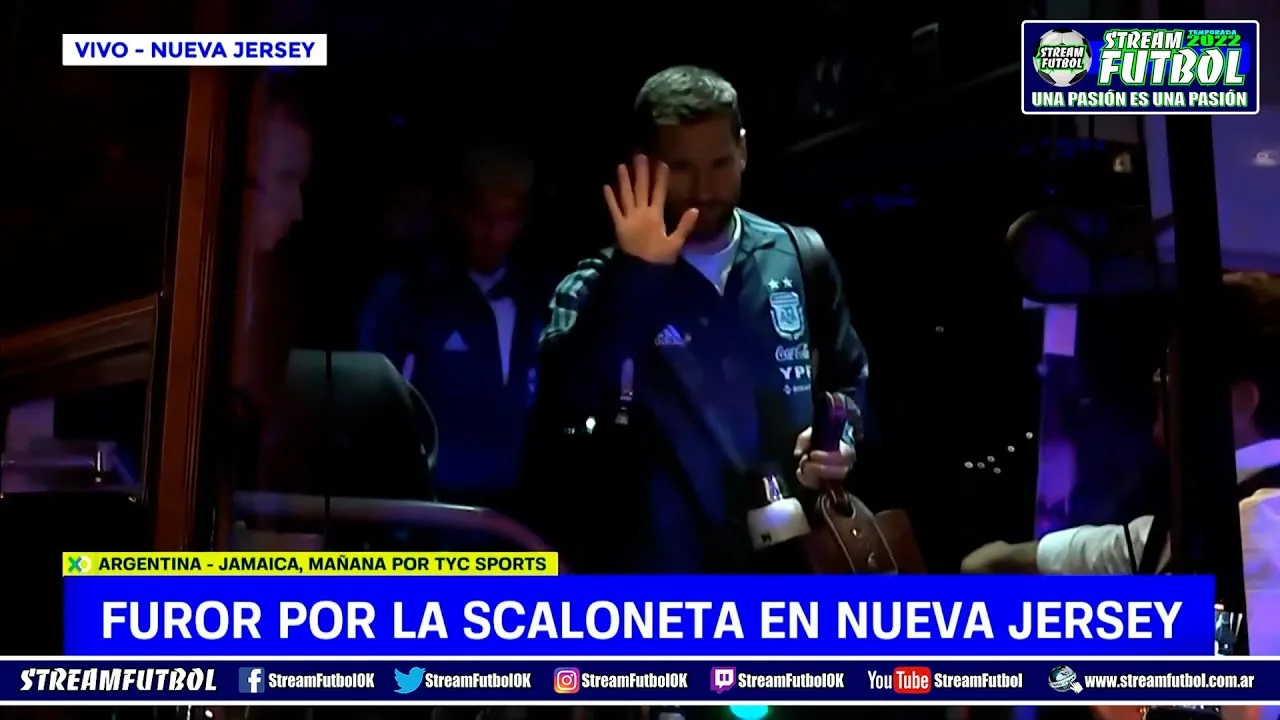 Furor por la Scaloneta y Leo Messi en Nueva Yersey