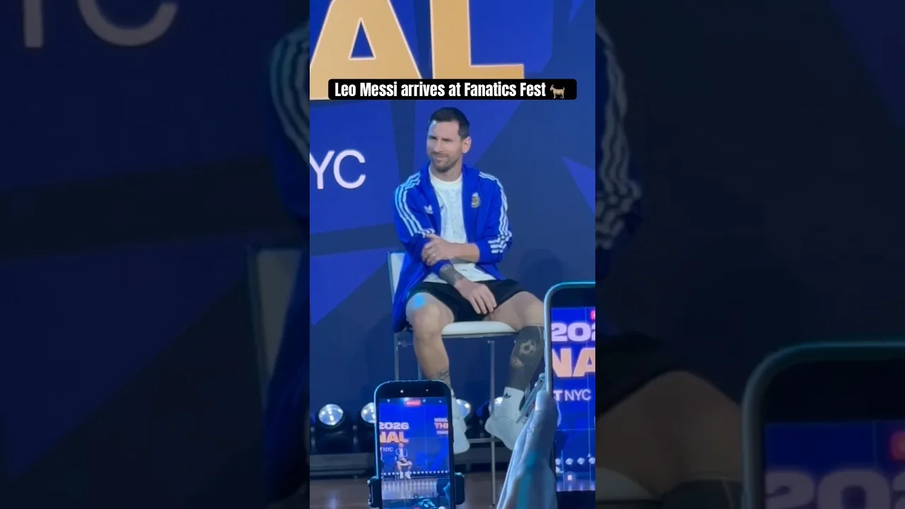 Messi est à New York et prêt pour la finale de la Coupe du Monde 🇦🇷