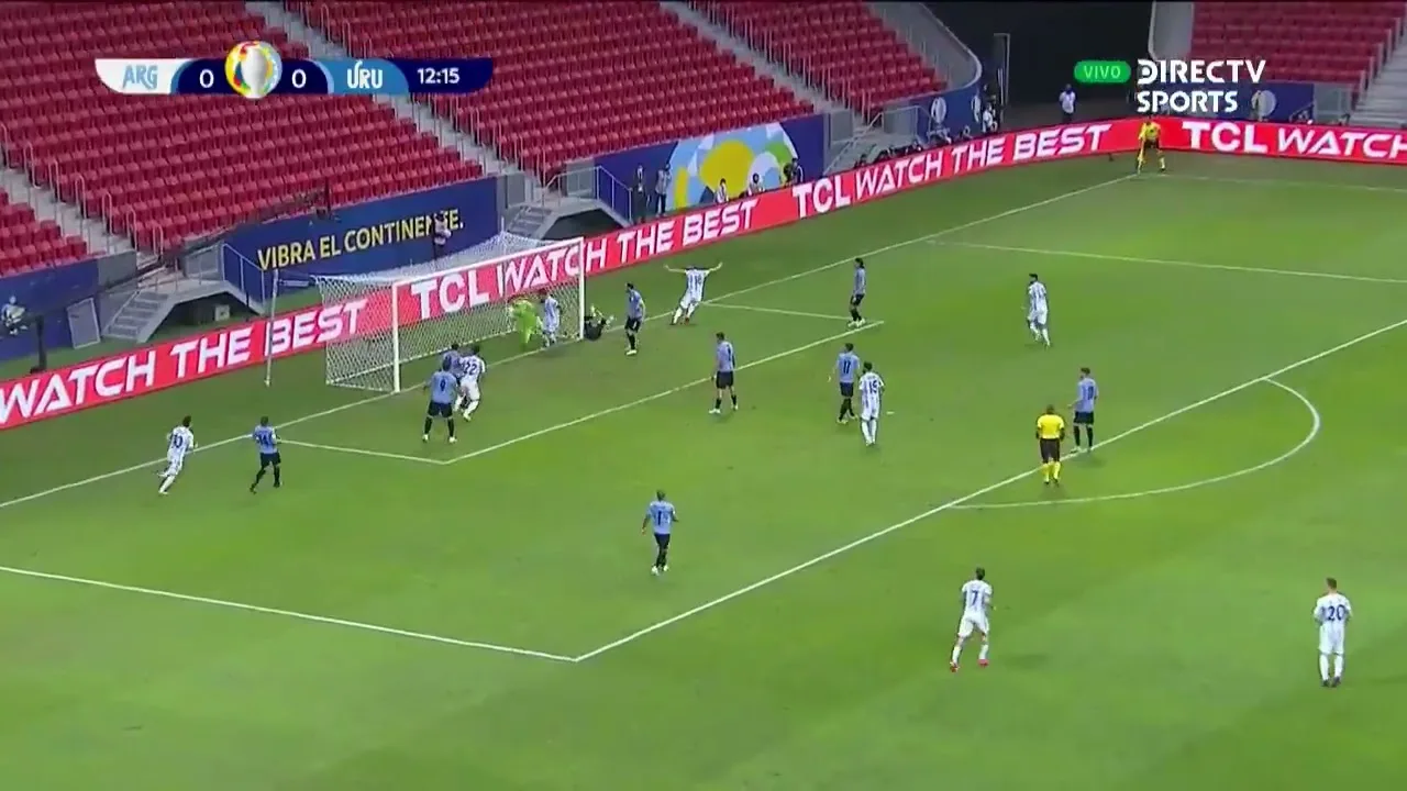 Gol de Guido Rodríguez, asistencia de Leo Messi | Argentina