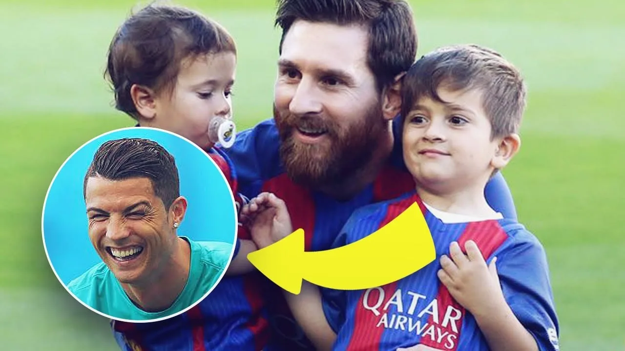 Lionel Messi reveals his son Thiago is a Cristiano Ronaldo