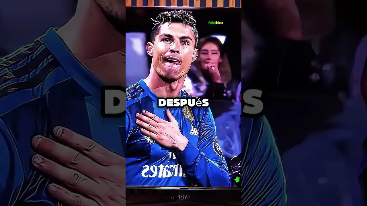 Messi essaie … mais Ronaldo sourit juste 😏