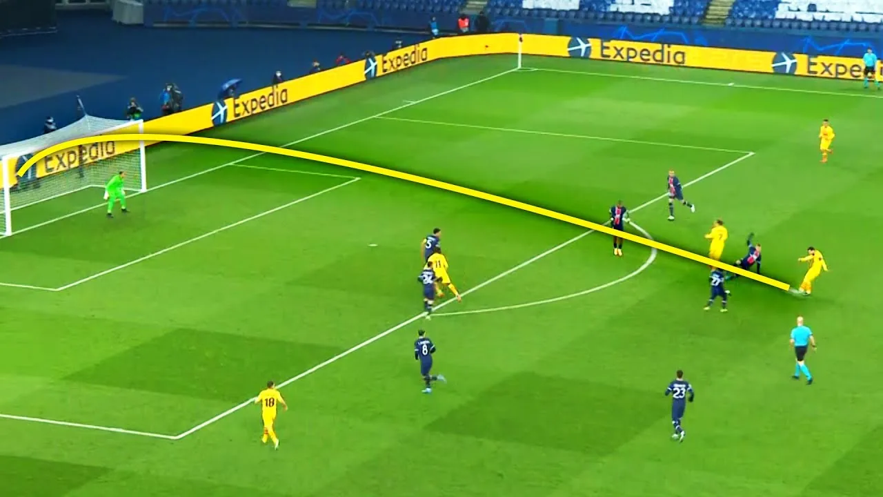 Lionel Messi's Long Shots Are Not Normal !