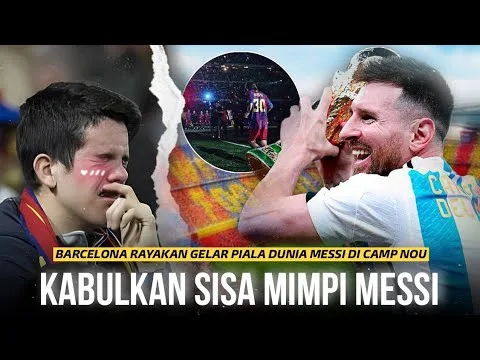 “Mimpi Makin Sempurna” Barcelona Akan Merayakan Gelar Piala